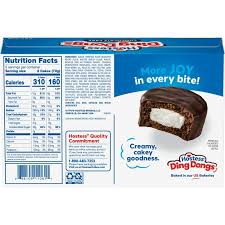 Hostess Ding Dongs Snack Cakes, Chocolate Flavor, 12.7 Oz Box (10 Ct.)