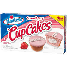 Hostess Strawberry Cupcakes 8 count 12.7 ounces