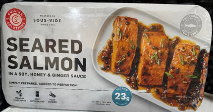 Cuisine Solutions Seared Salmon (In Soy, Honey & Ginger Sauce ) 2 lbs