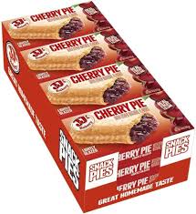 JJ's Bakery Cherry Pie, Lightly Glazed, 4 oz, 16 ct