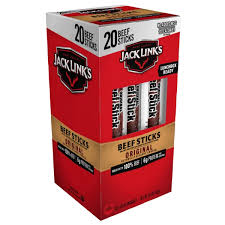 Jack Link's Big Beef Jerky Stick, Original, 0.92 oz, 20-count