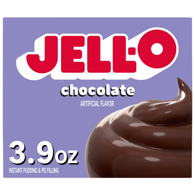 Jell-O Chocolate Instant Pudding Mix & Pie Filling, 3.9 oz