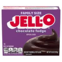 Jell-O Chocolate Instant Pudding Mix & Pie Filling, 5.9 Oz. Box