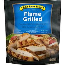 John Soules Foods Grilled Chicken Breast Strips 8 oz