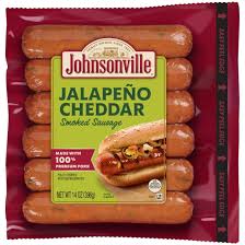 Johnsonville Jalapeno & Cheddar Smoked Sausage, 6 Links, 14 Oz (Refrigerated)