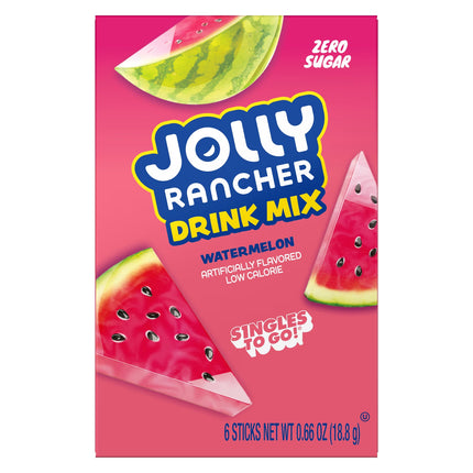 Jolly Rancher Watermelon-flavored Drink Mix, 6-pc