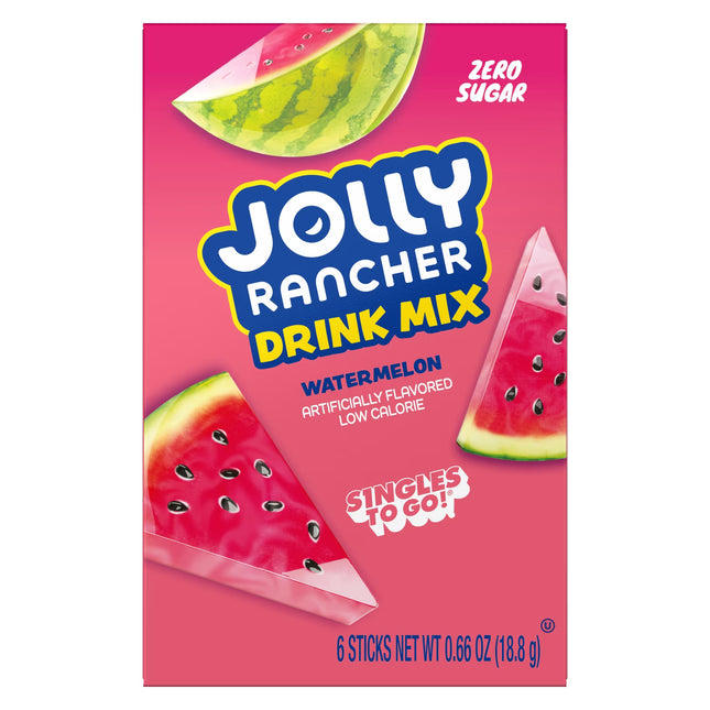Jolly Rancher Watermelon-flavored Drink Mix, 6-pc