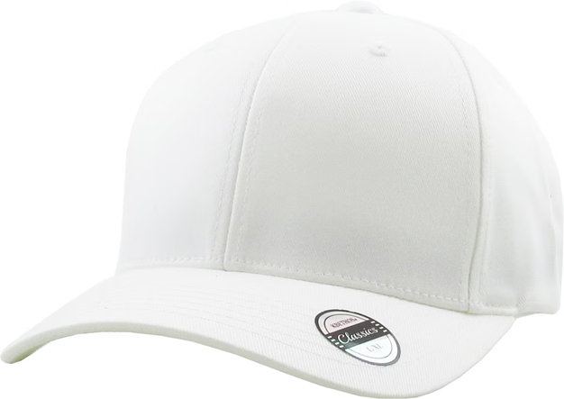 KBE-EZ FIT Stretch Cotton Spandex Headband Hat  White S/M