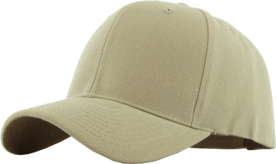 CURVED VELCRO Baseball Cap Khaki