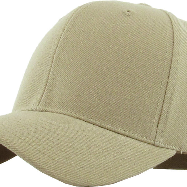CURVED VELCRO Baseball Cap Khaki