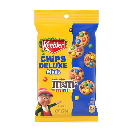 Keebler Chips Deluxe Mini Cookies With M&Ms, 3 OZ