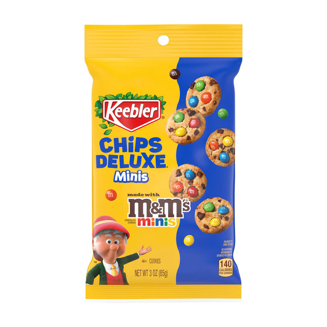 Keebler Chips Deluxe Mini Cookies With M&Ms, 3 OZ