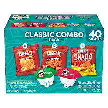 Kellogg's Assorted Snacks Variety Pack Lunch Snacks, 40 ct.