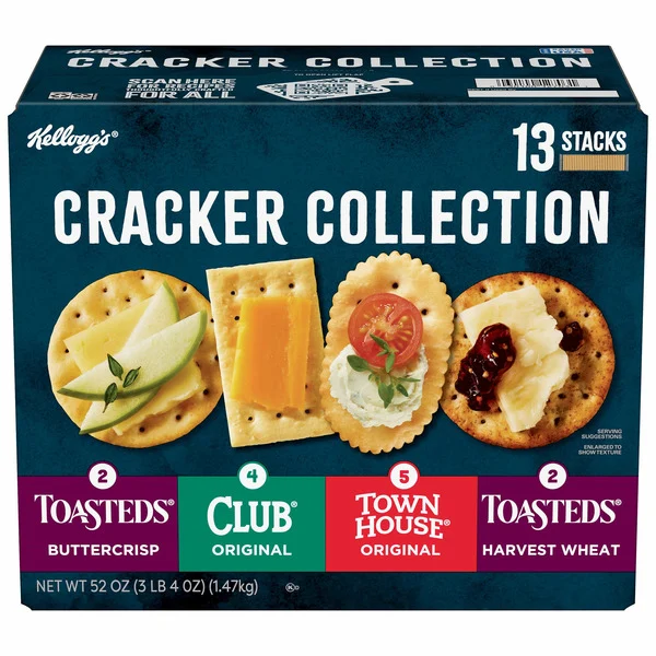 Kellogg's Cracker Collection, Variety Pack, 13 Stacks
