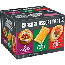 Entertainment Collection Variety Pack Crackers, Snack Crackers, 8 Count