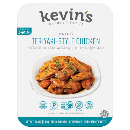 Kevin's Natural Foods Teriyaki-Style Chicken 16 oz