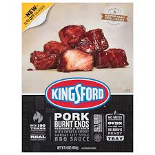 Kingsford Pork, Burnt Ends, Seasoned & Seared