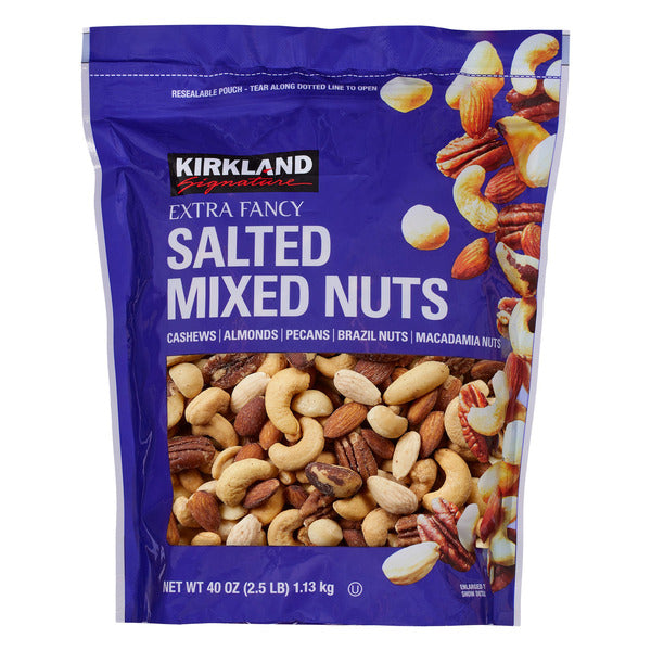 KS Extra Fancy Mixed Nuts, Salted, 2.5 lbs
