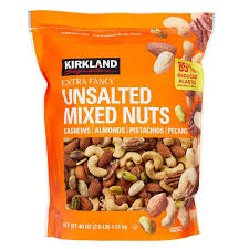 KS Extra Fancy Mixed Nuts, Unsalted, 2.5 lbs