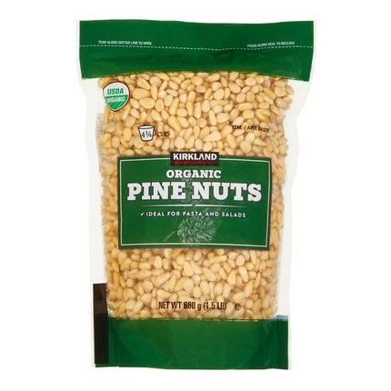 KS Organic Pine Nuts, 1.5 lbs.