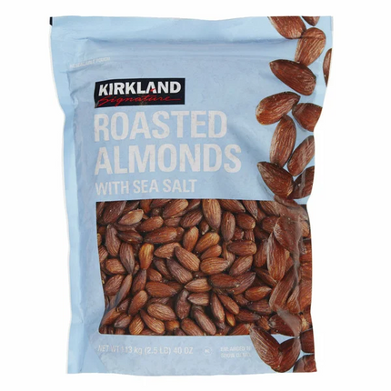 KS Roasted Almonds, Sea Salt, 2.5 lbs.