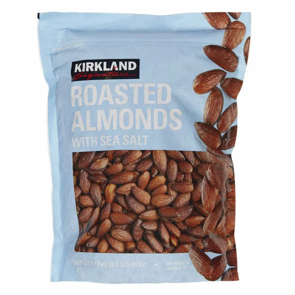 KS Roasted Almonds, Sea Salt, 2.5 lbs.