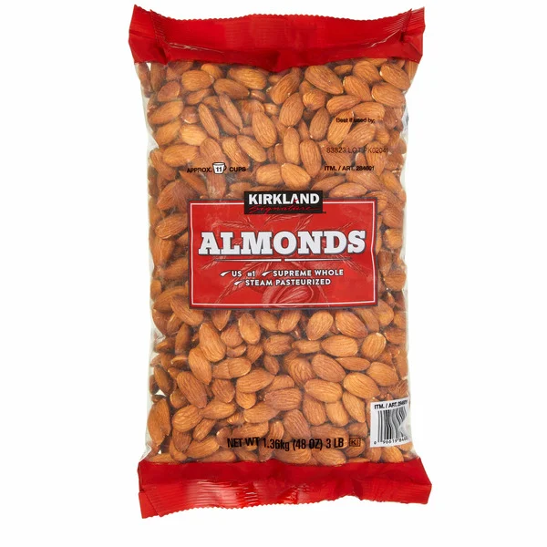 KS Supreme Whole Almonds, 3 lbs.