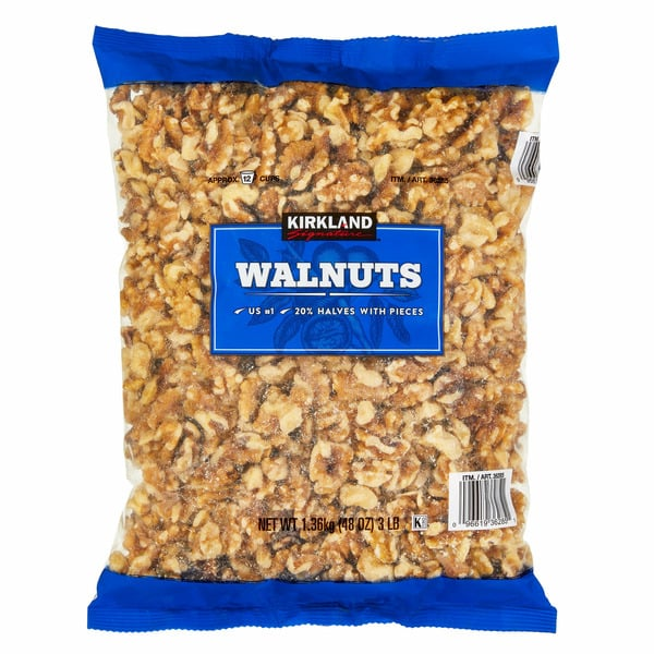 K S Walnut Halves, 3 lbs