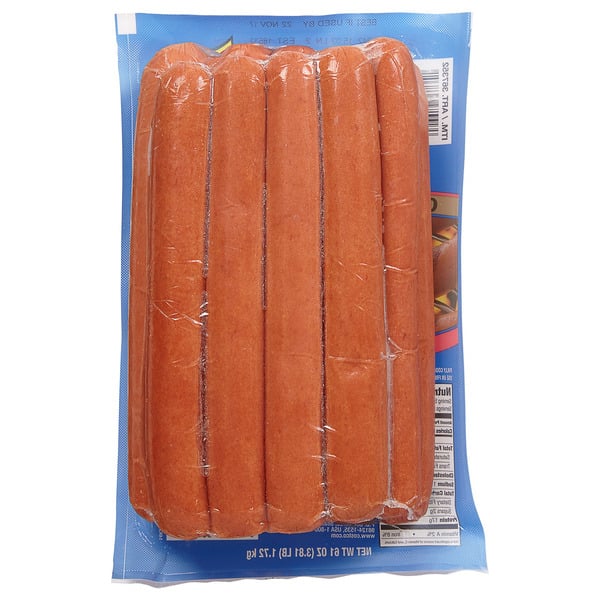 KS Beef Dinner Franks,, 14 Links, 3.81 lbs.