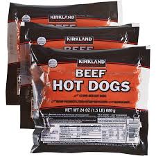 KS Beef Hot Dogs, , 1.5 lbs, 3-count