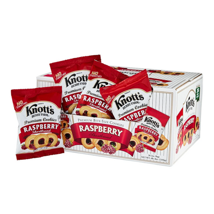 Knott's Berry Farm Raspberry Shortbread Cookies, 2 oz., 36 pk.