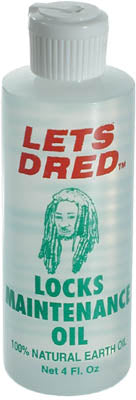 LETS DRED LOCKS MAINTENANCE OIL 100% NATURAL EARTH OIL 4 Fl Oz.
