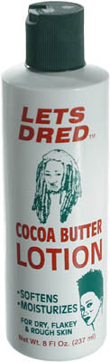 LETS DRED COCOA BUTTER LOTION  8 fl Oz