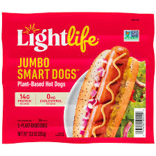 Lightlife  Plant Based  Smart Jumbo Dogs Links 13.5 oz