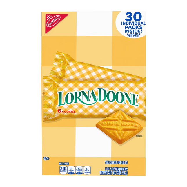 Lorna Doone Shortbread Cookies, 30 pk.