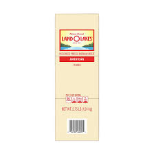 Land O Lakes White American Sliced Cheese, 72 Slices, 2.75 lbs.