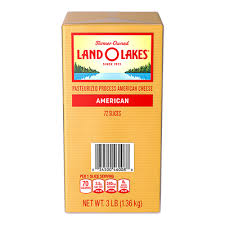 Land O Lakes Yellow American Sliced Cheese, 72 Slices, 2.75 lbs.