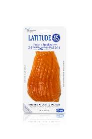 Latitude 45 Cold Smoked Atlantic Salmon, 4 Oz.
