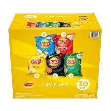 Lay's Mix Variety Pack Potato Chips, 30 pk.