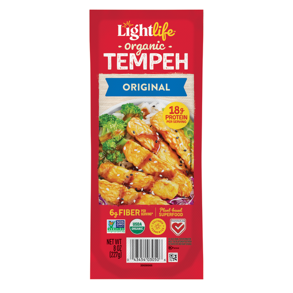 Lightlife Original Organic Plant-Based Tempeh 7 OZ
