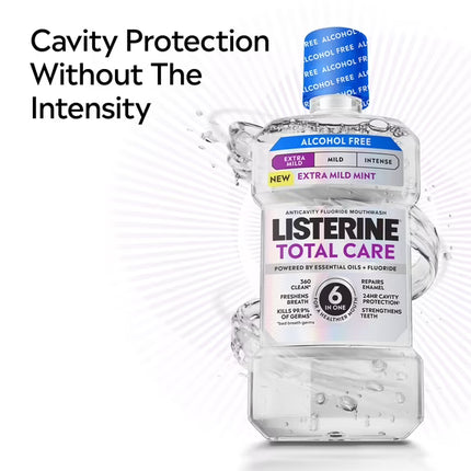 Listerine Total Care Alcohol Free Extra Mild 250 mL