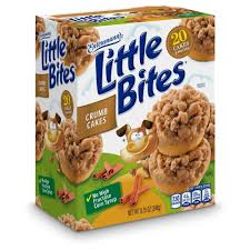 Little Bites Crumb Cake  Mini Muffins, 5 packs, Cinnamon & Brown Sugar Muffins, 8.75 oz