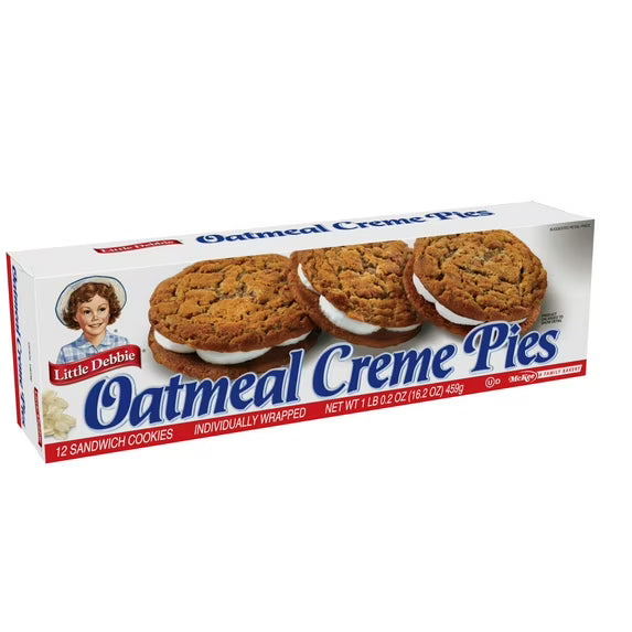 Little Debbie Oatmeal Creme Pies, 12 ct.