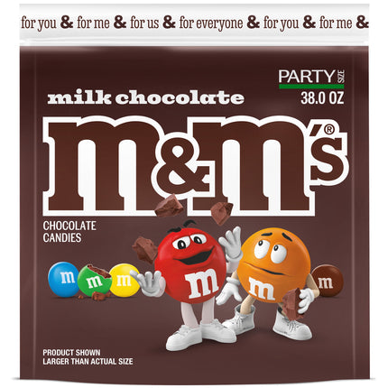 M&M'S Milk Chocolate Summer Candy, Sharing Size - 10 Oz Resealable Bag