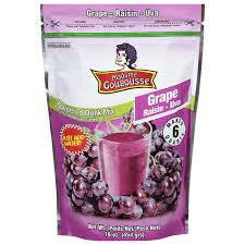 Madame Gougousse Grape  Drink Mix 16 oz
