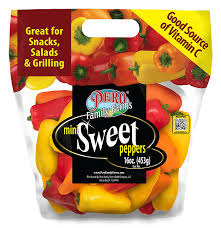 VARIETY SWEET MINI PEPPERS 16 OZ