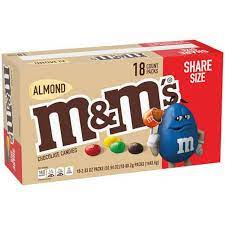 M&M's - Almond Candy, King Size - 18/2.83 Oz