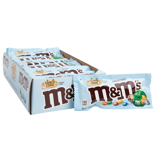 M&M's - Crunchy Cookie - 1.35oz 24 ct
