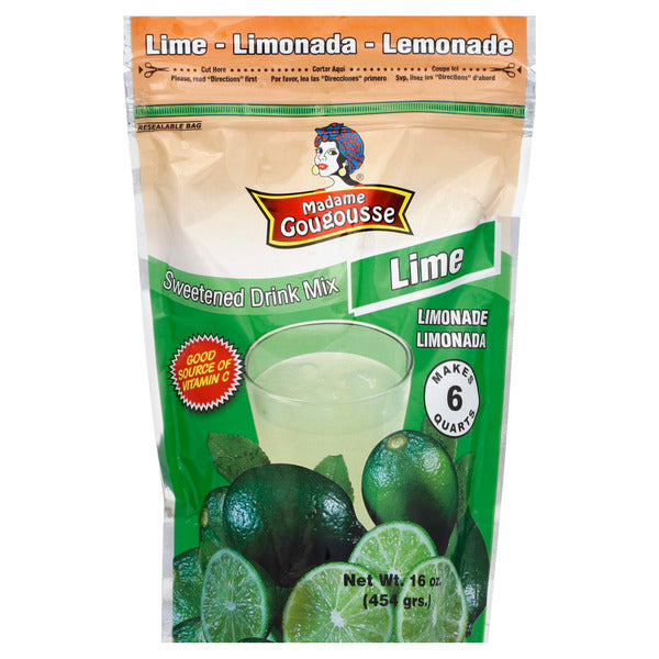 Madame Gougousse  Lime Drink Mix 16 oz
