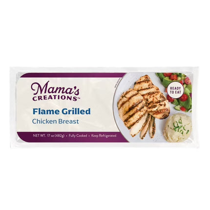 Mama's Creations Flame Grilled Chicken Breast, 17 oz